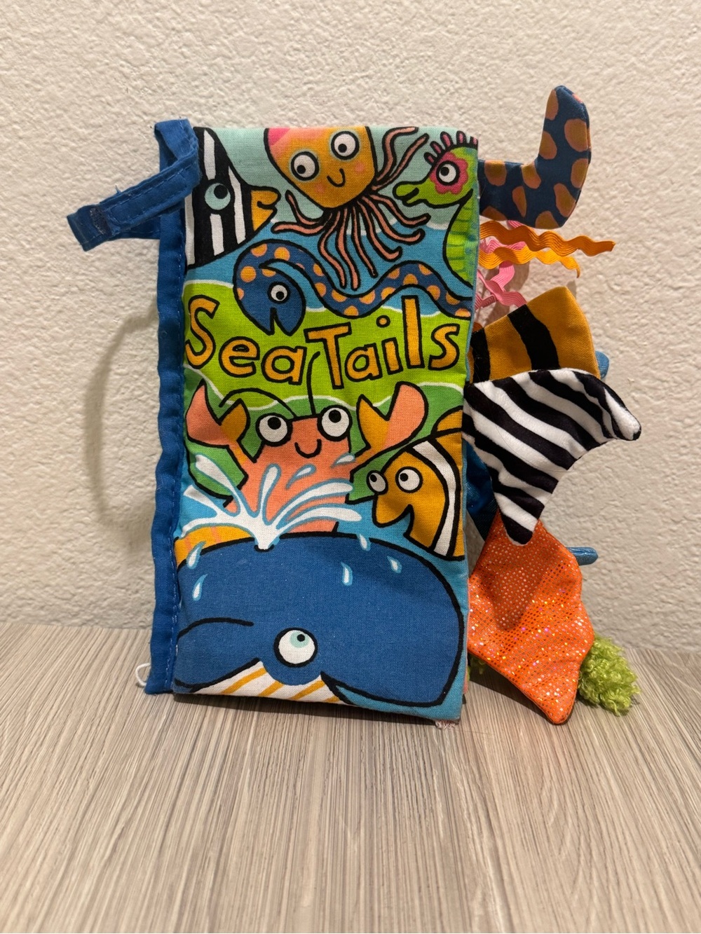 Jellycat SeaTails Soft Book